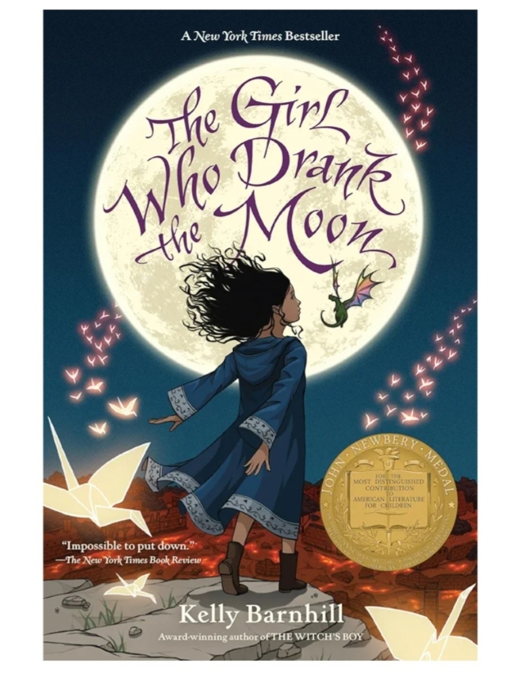 The Girl Who Drank the Moon by Kelly Barnhill - Softcover